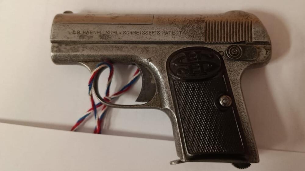 C.G. Hanel Suhl, Schmeisser Patent , foto: PČR